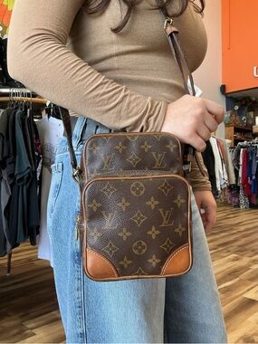 Vintage Louis Vuitton Monogram Amazone Shoulder Bag Crossbody